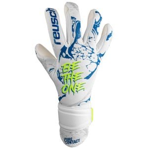 Reusch Pure Contact Silver - White/Blue