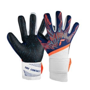 Reusch Pure Contact Fusion Junior - Blue/Orange/Black