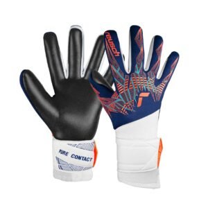 Reusch Pure Contact Silver - Blue/Orange/Black