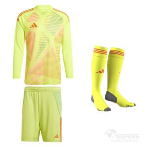 Adidas Keeperstenue Tiro24 Pro Yellow - Keepershandschoenen - Maat M