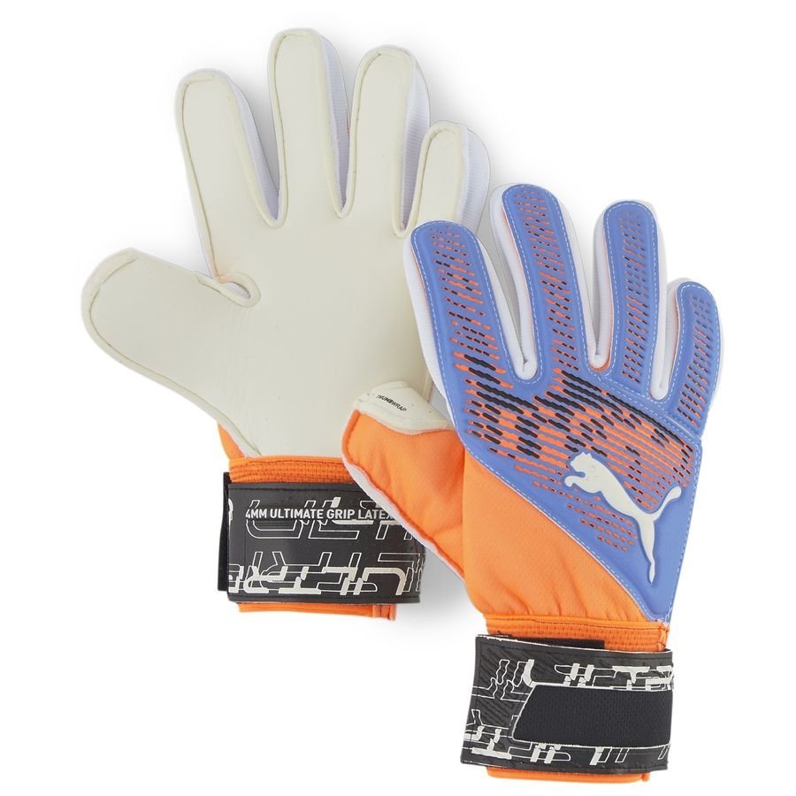 Puma Ultra Grip 2 Jr Orange Blue - Keepershandschoenen - Maat 5