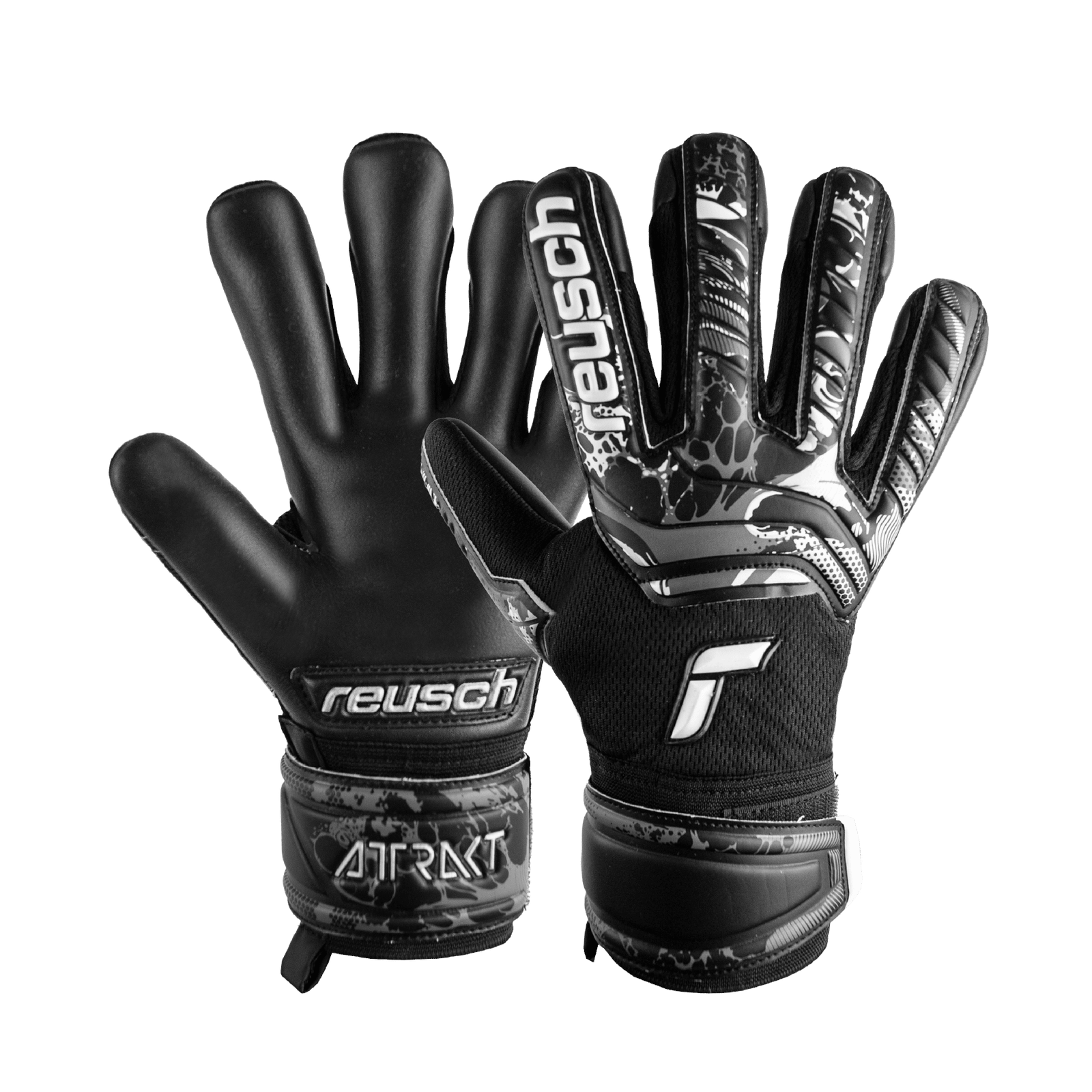 Reusch Attrakt Infinity Finger Support Junior (2023) - Keepershandschoenen - Maat 4